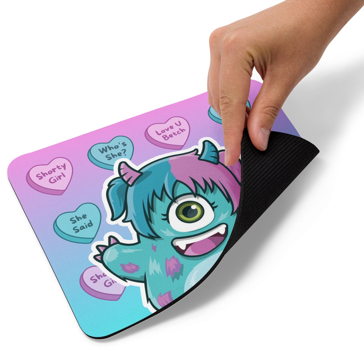 Valentine's Day Monster Mousepad